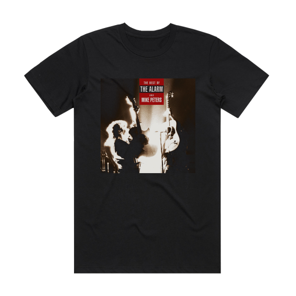 The Alarm The Best Of The Alarm And Mike Peters Album Cover T-Shirt Black