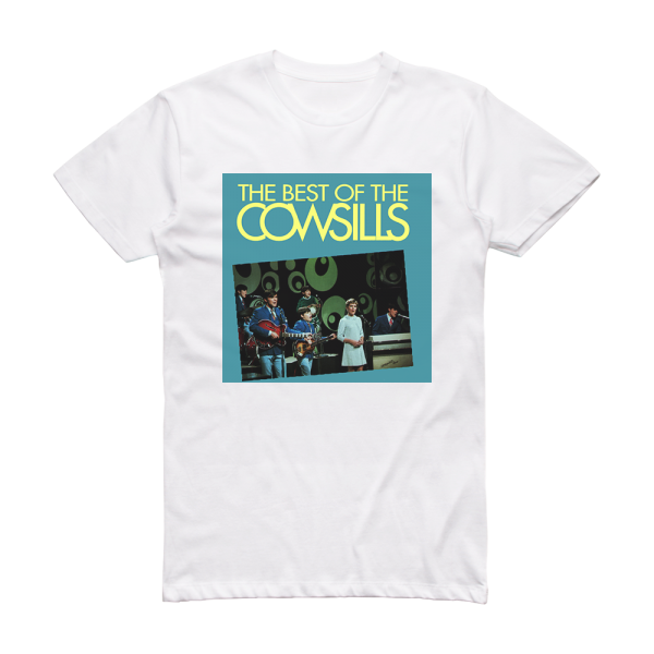 The Cowsills The Best Of The Cowsills 1 Album Cover T-Shirt White