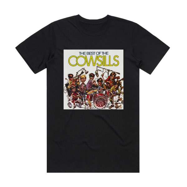 The Cowsills The Best Of The Cowsills 2 Album Cover T-Shirt Black