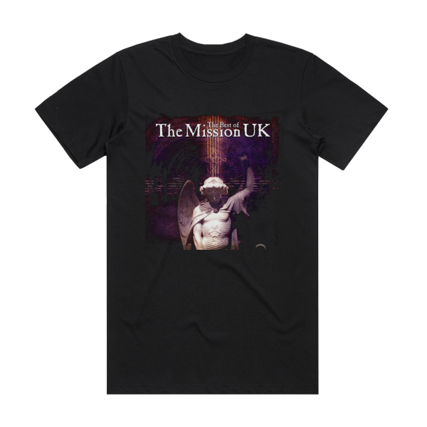 The Mission The Best Of The Mission Album Cover T-Shirt Black