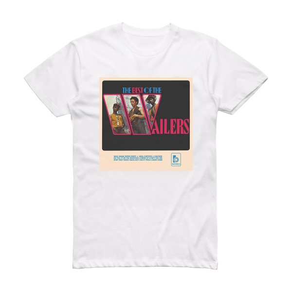 The Wailers The Best Of The Wailers Album Cover T-Shirt White