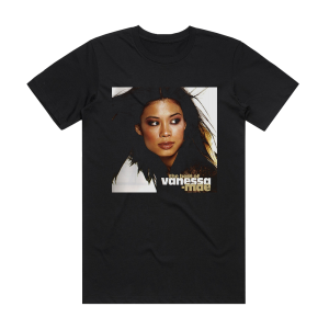 Vanessa-Mae The Best Of Vanessa Mae Album Cover T-Shirt Black