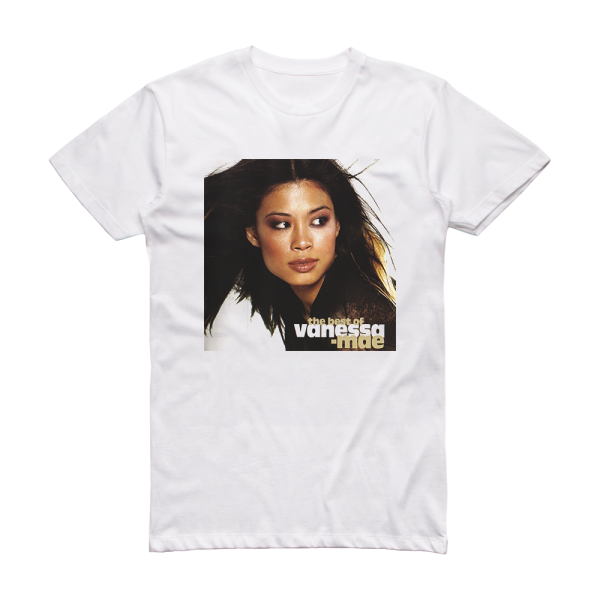 Vanessa-Mae The Best Of Vanessa Mae Album Cover T-Shirt White