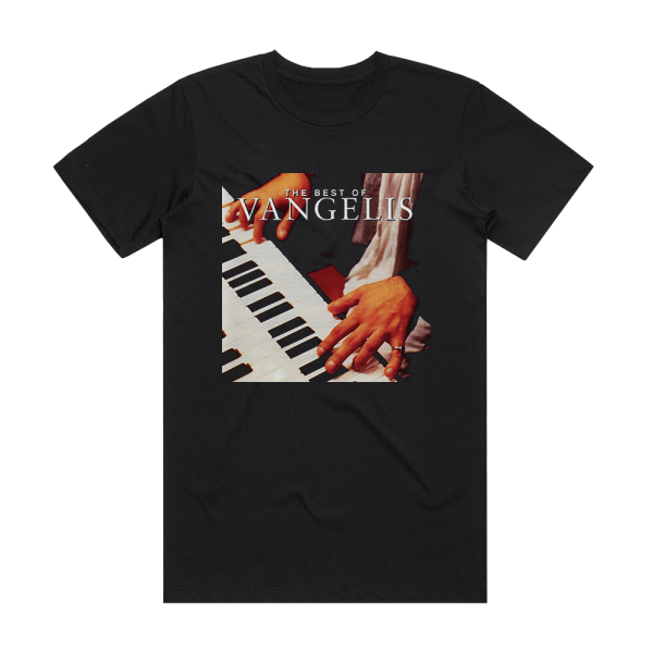 Vangelis The Best Of Vangelis Album Cover T-Shirt Black