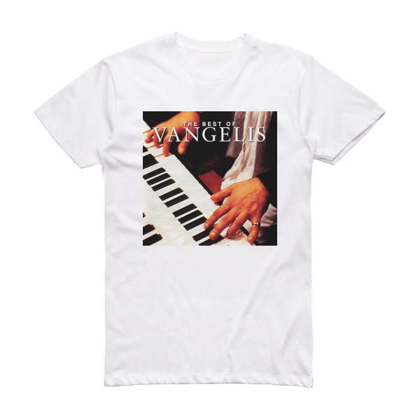 Vangelis The Best Of Vangelis Album Cover T-Shirt White