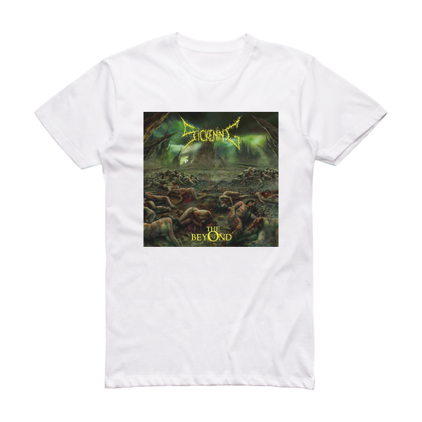 Sickening The Beyond Album Cover T-Shirt White