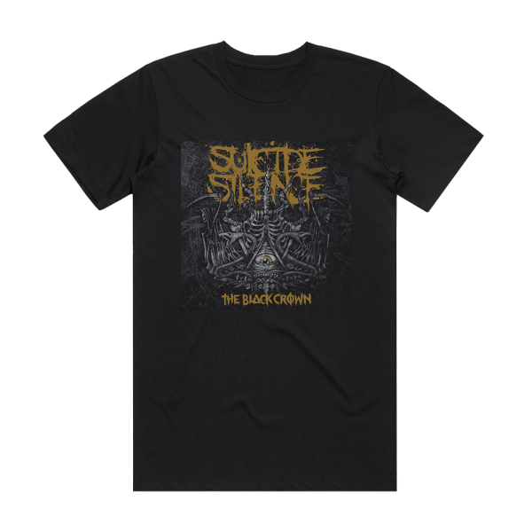 Suicide Silence The Black Crown Album Cover T-Shirt Black