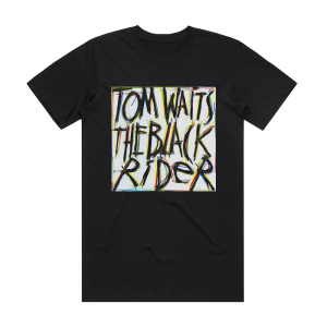 Tom Waits The Black Rider Album Cover T-Shirt Black