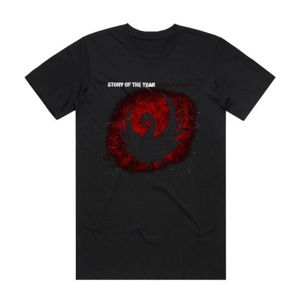 Story of the Year The Black Swan Album Cover T-Shirt Black