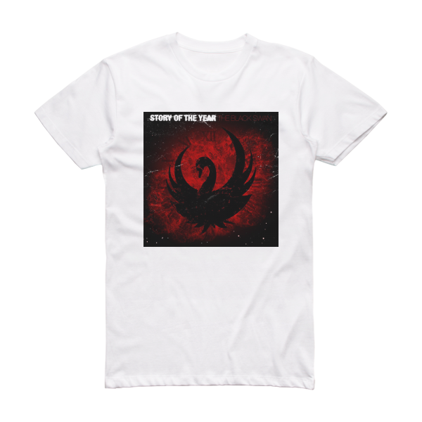 Story of the Year The Black Swan Album Cover T-Shirt White