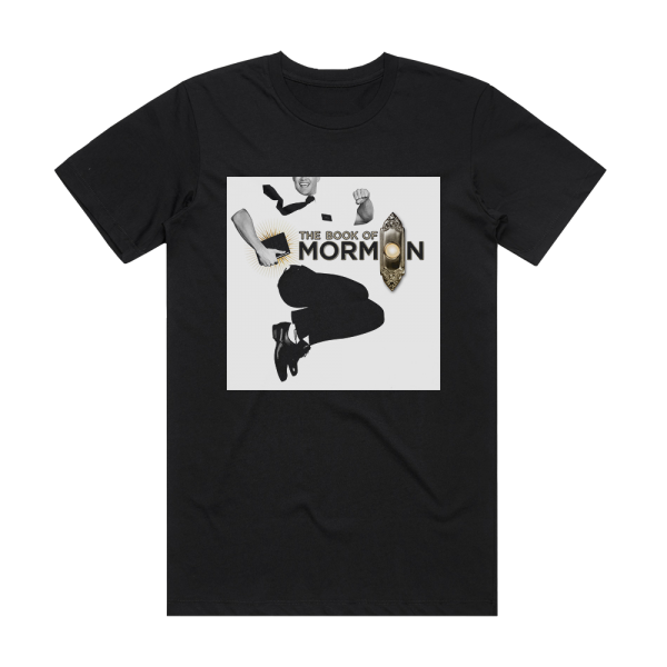 Robert Lopez The Book Of Mormon Album Cover T-Shirt Black