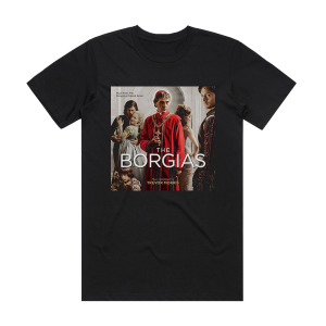 Trevor Morris The Borgias Album Cover T-Shirt Black