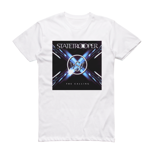 Statetrooper The Calling Album Cover T-Shirt White