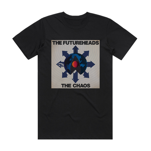 The Futureheads The Chaos Album Cover T-Shirt Black
