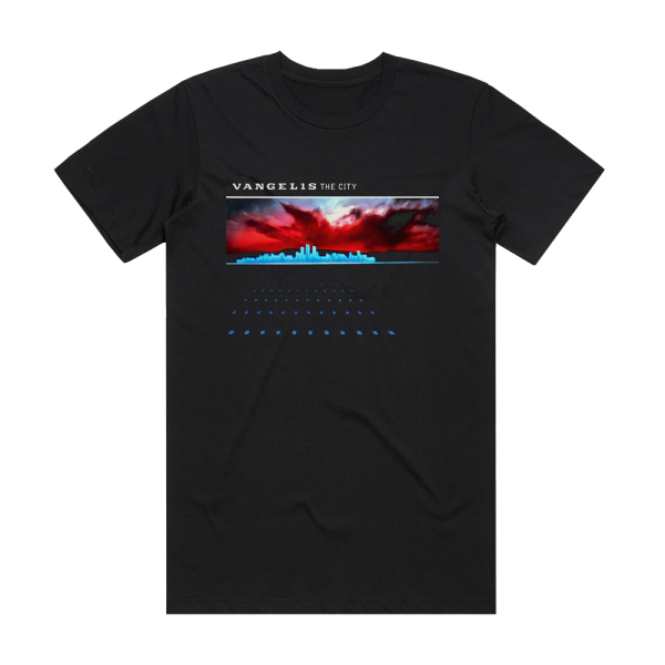 Vangelis The City Album Cover T-Shirt Black