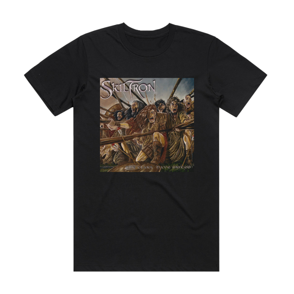 Skiltron The Clans Have United Album Cover T-Shirt Black