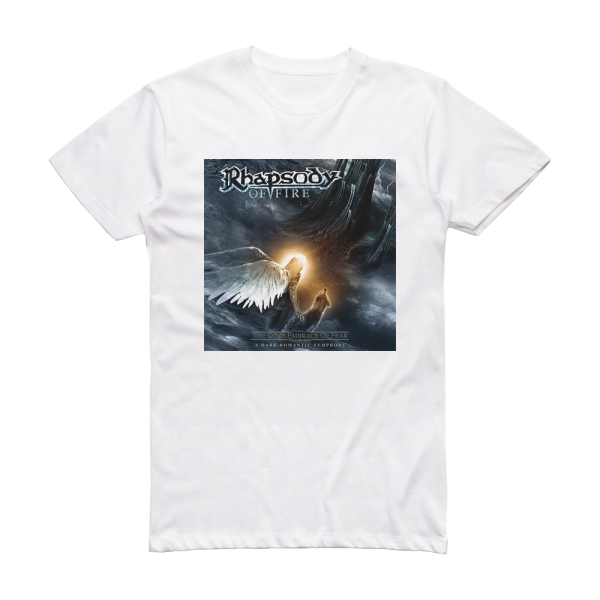 Rhapsody of Fire The Cold Embrace Of Fear Album Cover T-Shirt White