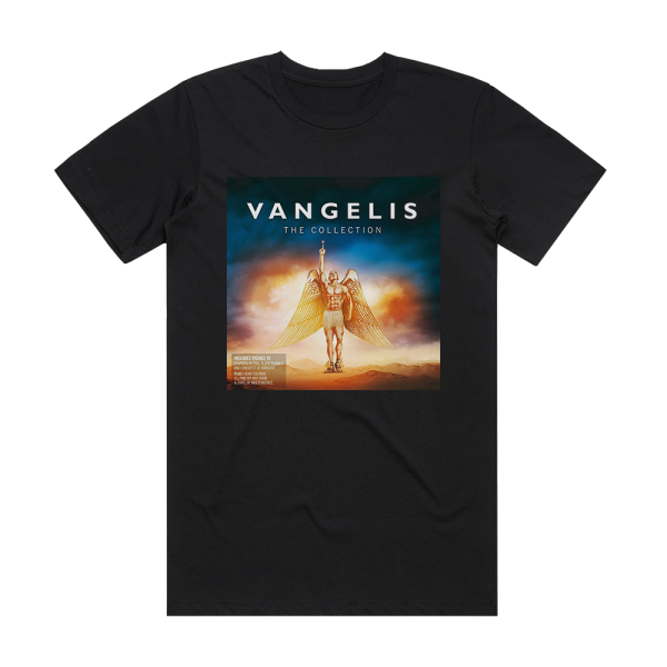 Vangelis The Collection 1 Album Cover T-Shirt Black