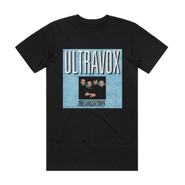 Ultravox The Collection Album Cover T-Shirt Black