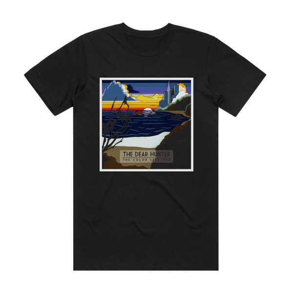 The Dear Hunter The Color Spectrum Album Cover T-Shirt Black