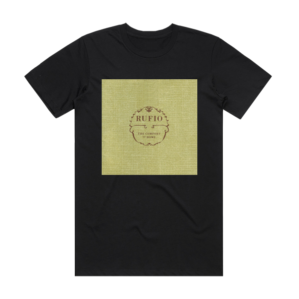 Rufio The Comfort Of Home Album Cover T-Shirt Black