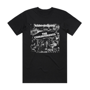 The Commitments The Commitments Album Cover T-Shirt Black