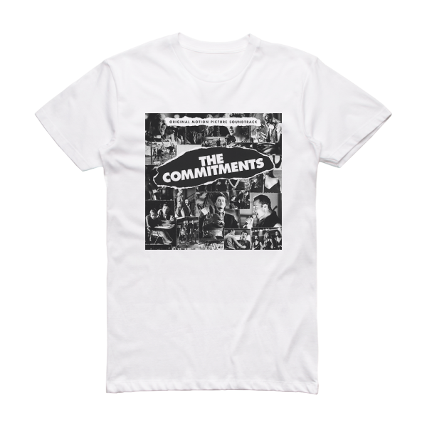 The Commitments The Commitments Album Cover T-Shirt White