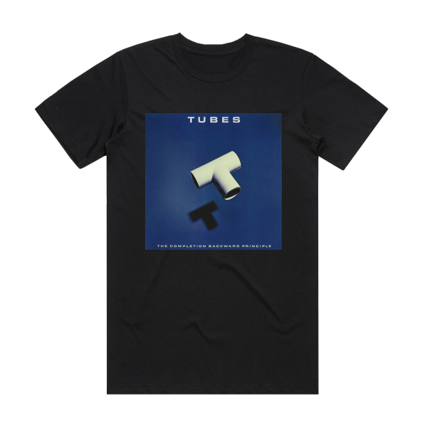 The Tubes The Completion Backward Principle Album Cover T-Shirt Black