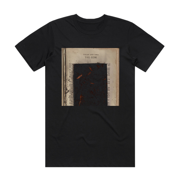 Tegan and Sara The Con Album Cover T-Shirt Black
