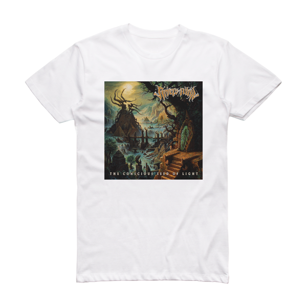 Rivers of Nihil The Conscious Seed Of Light Album Cover T-Shirt White