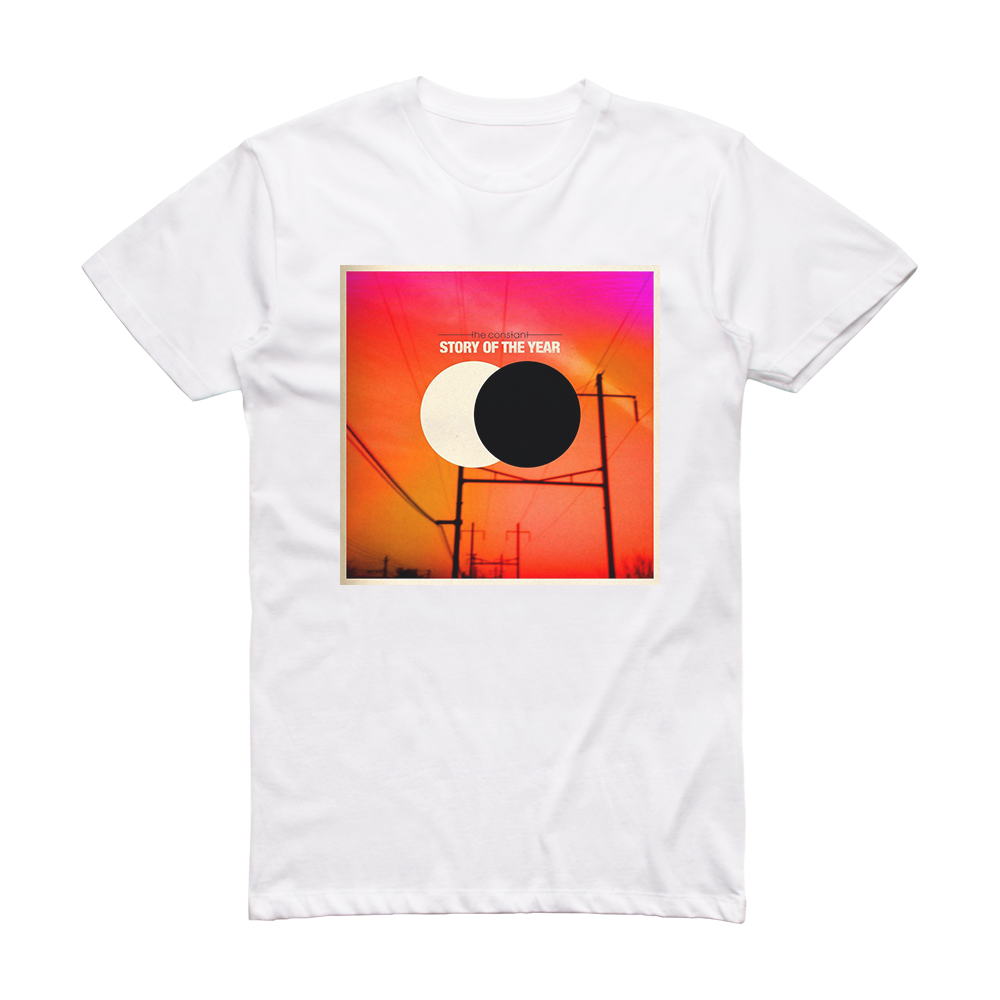 Story of the Year The Constant Album Cover T-Shirt White – ALBUM COVER ...