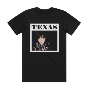 Texas The Conversation Album Cover T-Shirt Black