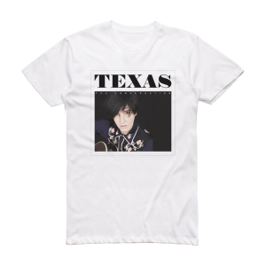 Texas The Conversation Album Cover T-Shirt White