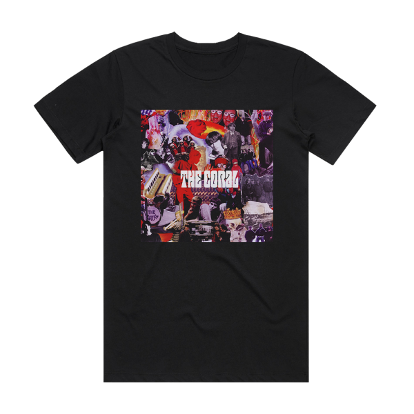 The Coral The Coral Album Cover T-Shirt Black