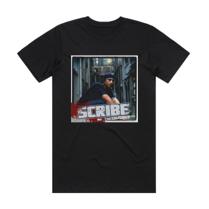 Scribe The Crusader Album Cover T-Shirt Black