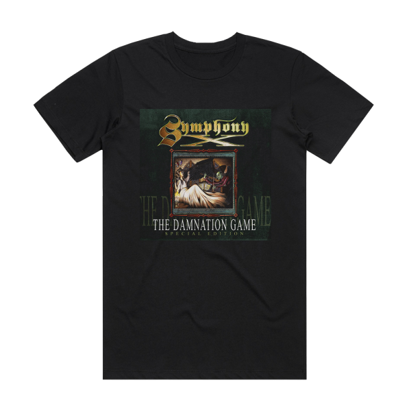 Symphony X The Damnation Game 2 Album Cover T-Shirt Black