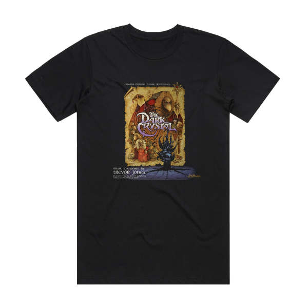 Trevor Jones The Dark Crystal 2 Album Cover T-Shirt Black