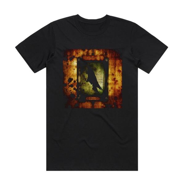 The Agony Scene The Darkest Red Album Cover T-Shirt Black
