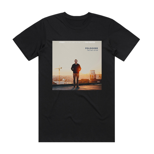 Poldoore The Day After Album Cover T-Shirt Black