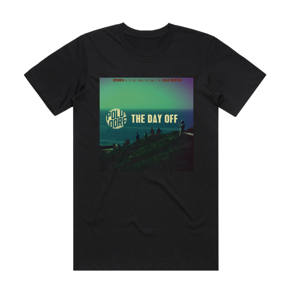 Poldoore The Day Off Album Cover T-Shirt Black
