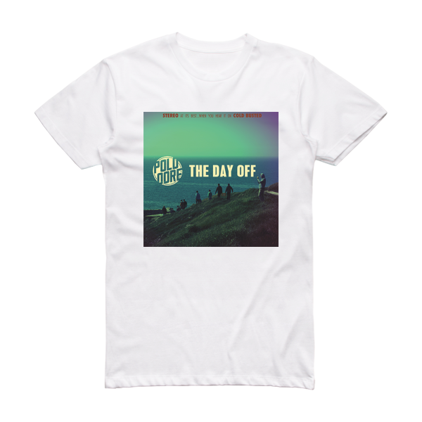 Poldoore The Day Off Album Cover T-Shirt White
