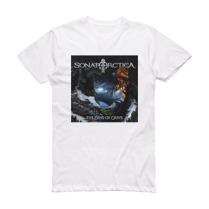 Sonata Arctica The Days Of Grays Album Cover T-Shirt White
