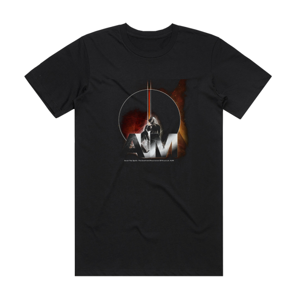 Seven That Spells The Death And Resurrection Of Krautrock Aum Album Cover T-Shirt Black