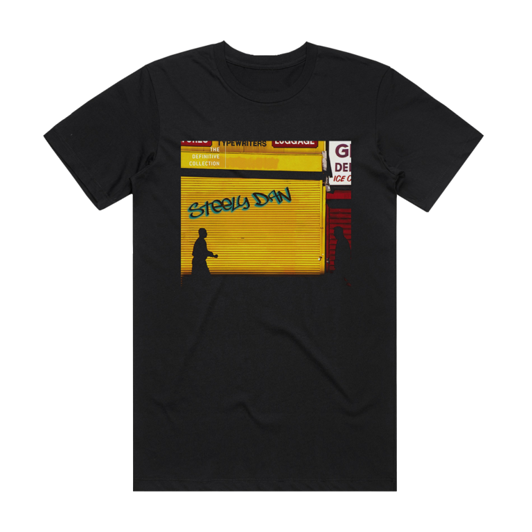 Steely Dan The Definitive Collection Album Cover T-Shirt Black – ALBUM ...