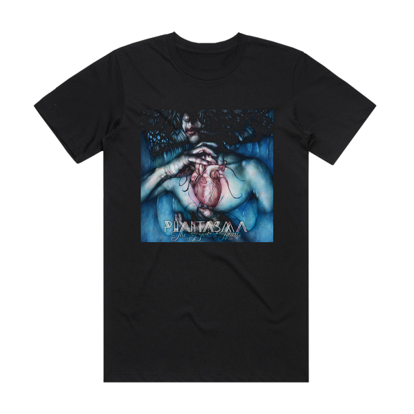 Phantasma The Deviant Hearts Album Cover T-Shirt Black