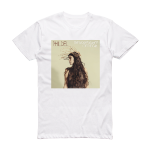 Phildel The Disappearance Of The Girl Album Cover T-Shirt White