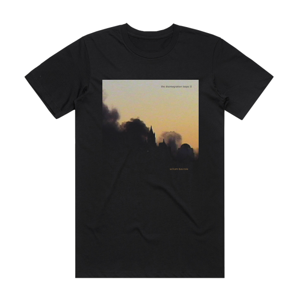 William Basinski The Disintegration Loops Ii 1 Album Cover T-Shirt Black