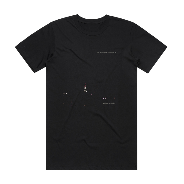 William Basinski The Disintegration Loops Iv 1 Album Cover T-Shirt Black