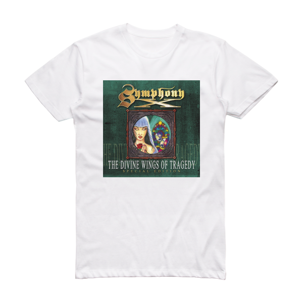 Symphony X The Divine Wings Of Tragedy 2 Album Cover T-Shirt White