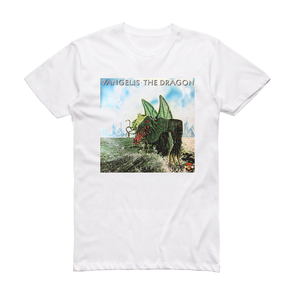 Vangelis The Dragon Album Cover T-Shirt White